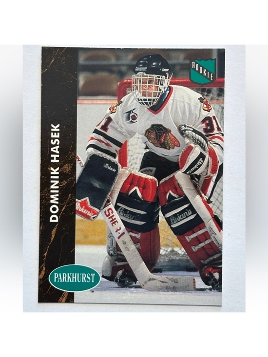 Parkhurst Other - 🇨🇦NOW $3🍀 Dominik Hasek 1991/92 Parkhurst Legend Rookie RC Hockey Card